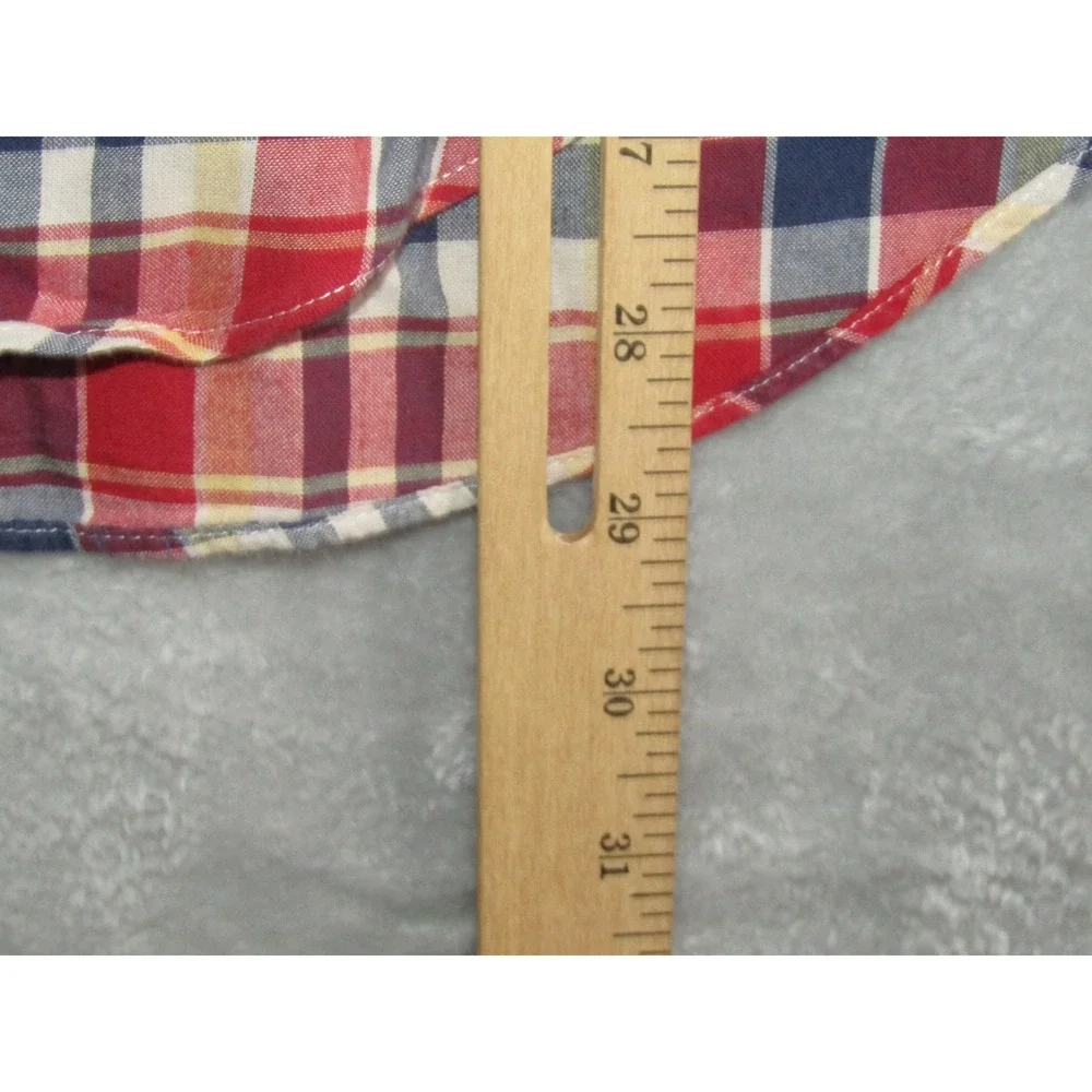 J Crew Plaid Button Down Shirt Long Sleeve Cotton Mens Size Medium‎